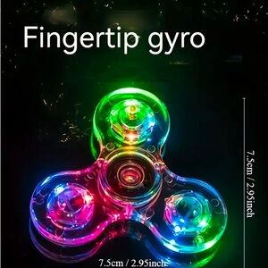 LED Fingertip Gyro Spinner